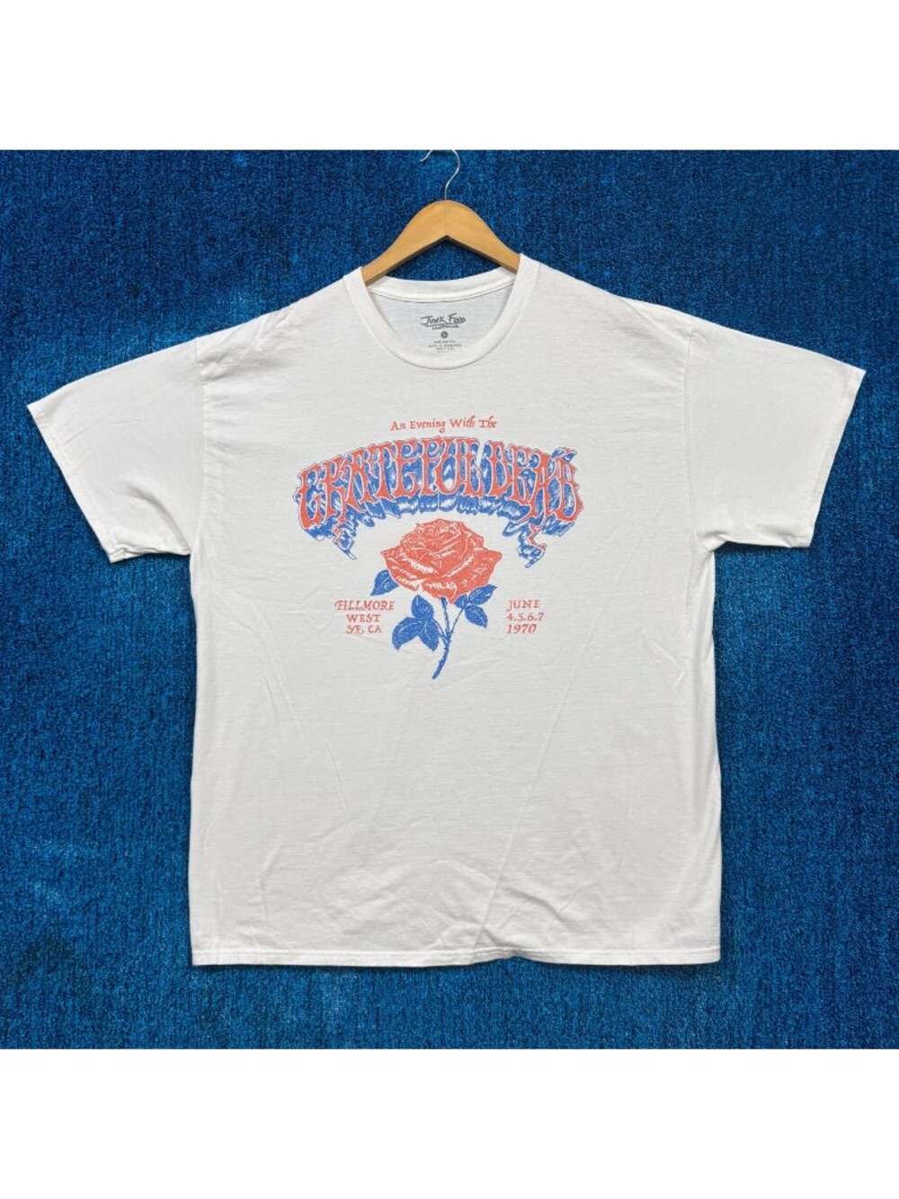 Grateful Dead "An Evening With The Grateful Dead" Graphic T-Shirt Size L